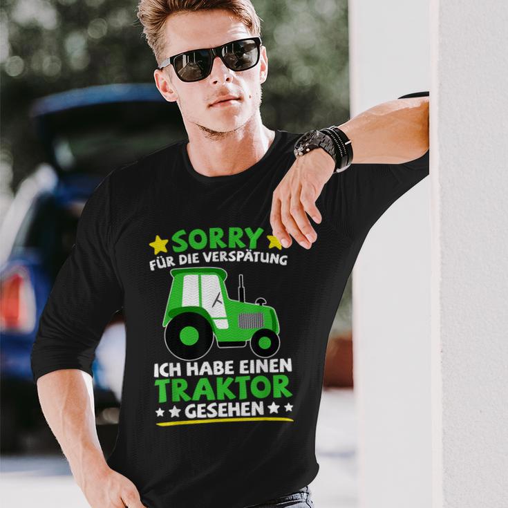 Tractor Trecker Children's Ich Habe Einen Traktor Sehen Langarmshirts Geschenke für Ihn