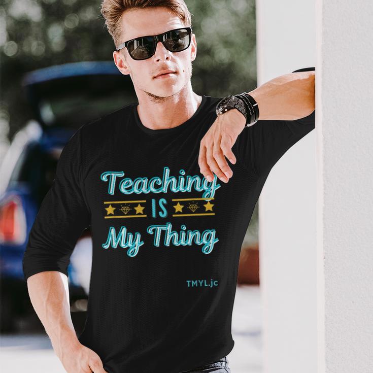 Unterricht Ist Meine Sache Für Lehrer Aller Dinge Lehrer Langarmshirts Geschenke für Ihn