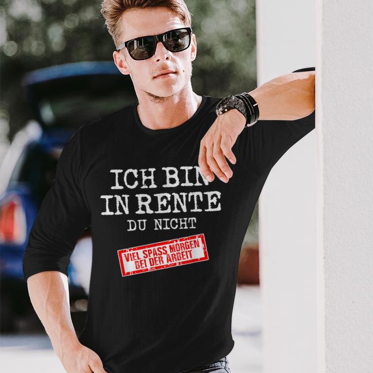 Viel Spaß Beim Arbeit Rente Retirement Pensioner Langarmshirts Geschenke für Ihn