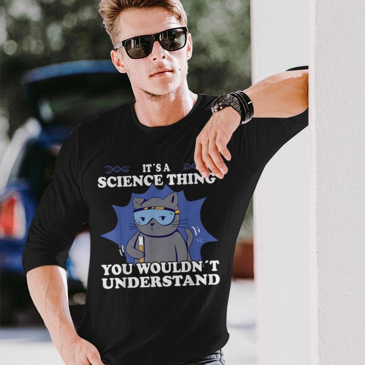 Wissenschaft Ist Ein Wissenschaftliches Ding Wissenschaftliche Ausrüstung Für Labor Langarmshirts Geschenke für Ihn