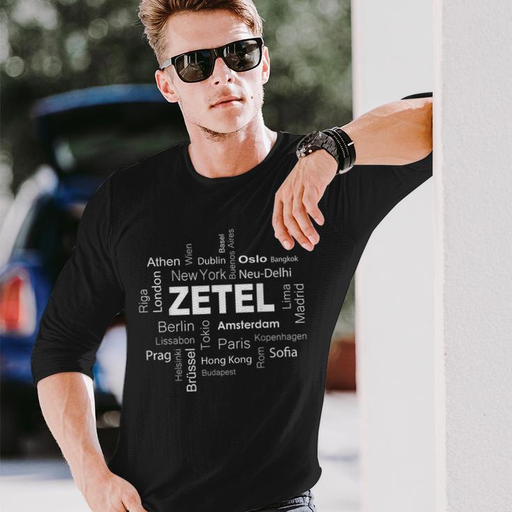 Zetel Zetel Meine Hauptstadt Langarmshirts Geschenke für Ihn