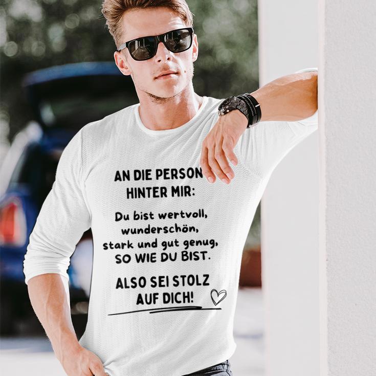 Du Bist Gut Genug Gray Langarmshirts Geschenke für Ihn