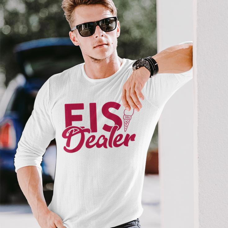 Ice Cream Dealer For Ice Cream Seller And Ice Cream Seller Langarmshirts Geschenke für Ihn