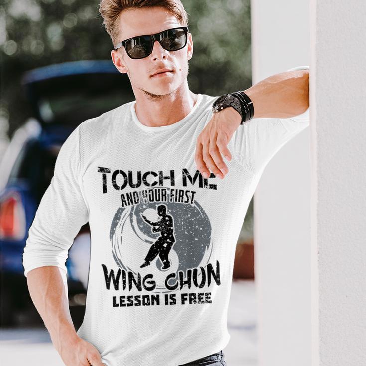 Martial Arts Kung Fu Martial Arts For Wing Chun Langarmshirts Geschenke für Ihn