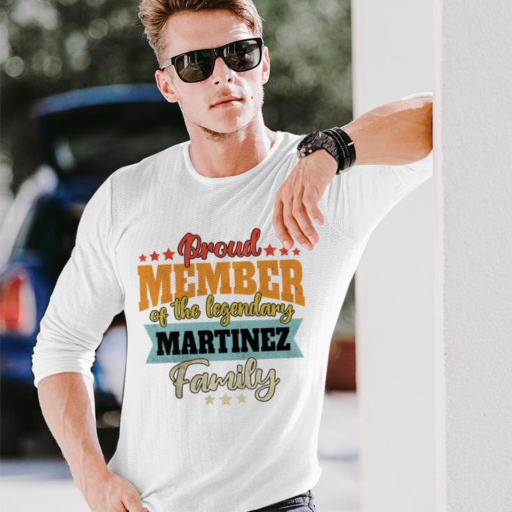 Martinez Surname Martinez Langarmshirts Geschenke für Ihn