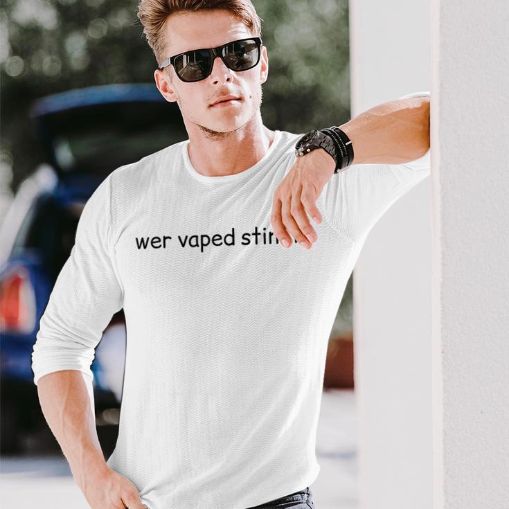 Whoaped Stinkt Lettering Langarmshirts Geschenke für Ihn