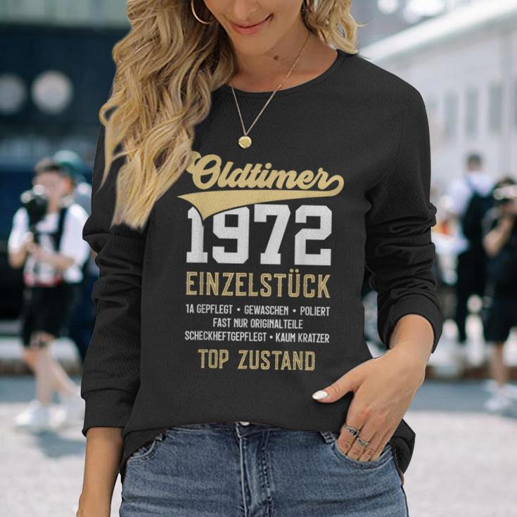 51 Jahre Oldtimer 1972Intage 51St Birthday Langarmshirts Geschenke für Sie