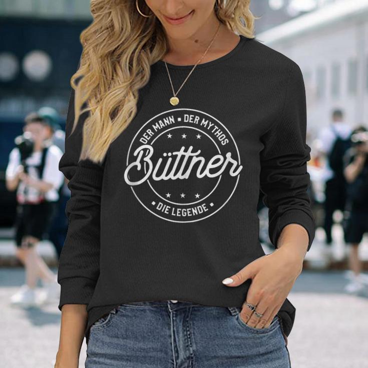 Büttner Der Mann Der Mythos Die Legende Langarmshirts Geschenke für Sie