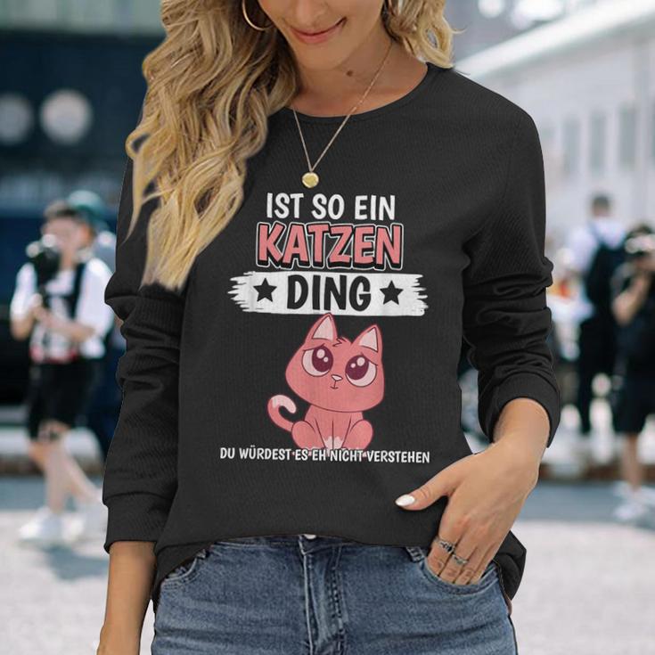 For Cats 'Ist So Ein Katzen' Langarmshirts Geschenke für Sie