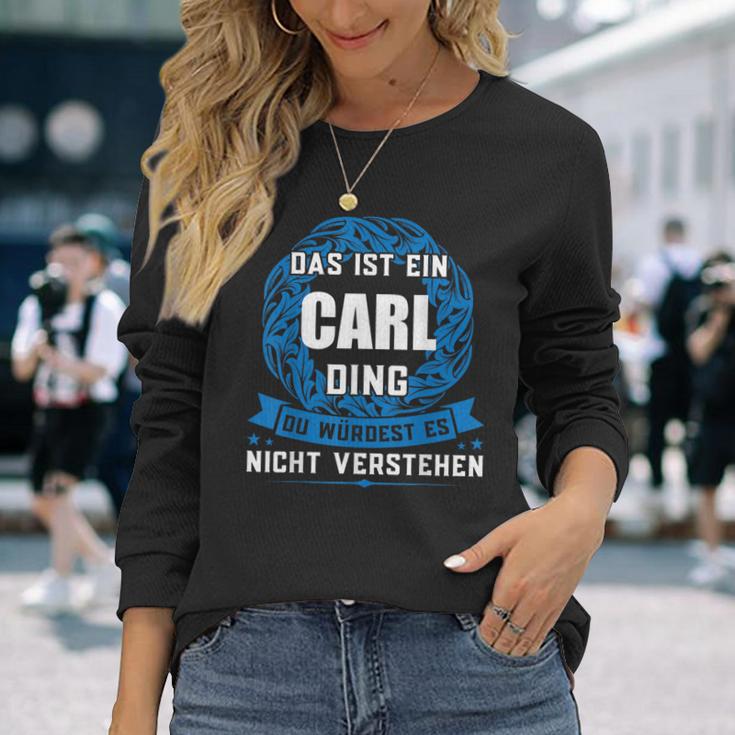 Das Ist Ein Carl Dingorname Langarmshirts Geschenke für Sie