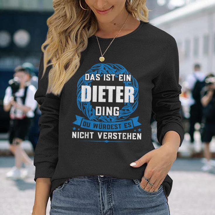 Das Ist Ein Dieter Dingorname Langarmshirts Geschenke für Sie