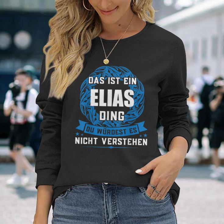 Das Ist Ein Elias Dingorname Langarmshirts Geschenke für Sie