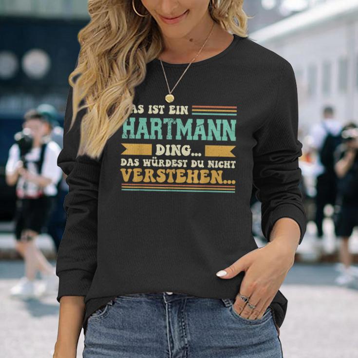 Das Ist Ein Hartmann Ding Das Ist Ein Hartmann Ding Langarmshirts Geschenke für Sie