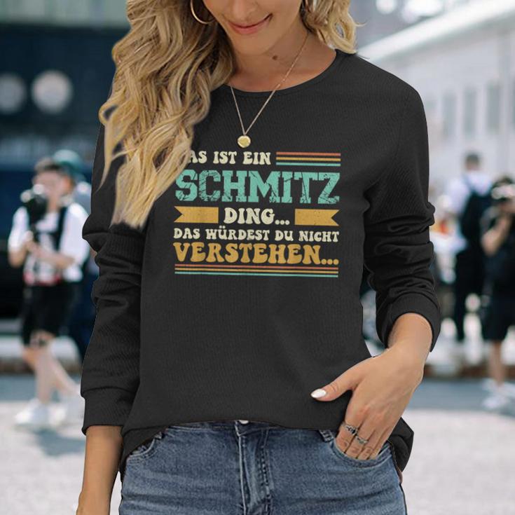 Das Ist Ein Schmitz Ding Saying Für Familie Schmitz Langarmshirts Geschenke für Sie