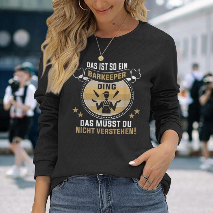 Das Ist So Ein Bartender Ding Barmann Bartender S Langarmshirts Geschenke für Sie