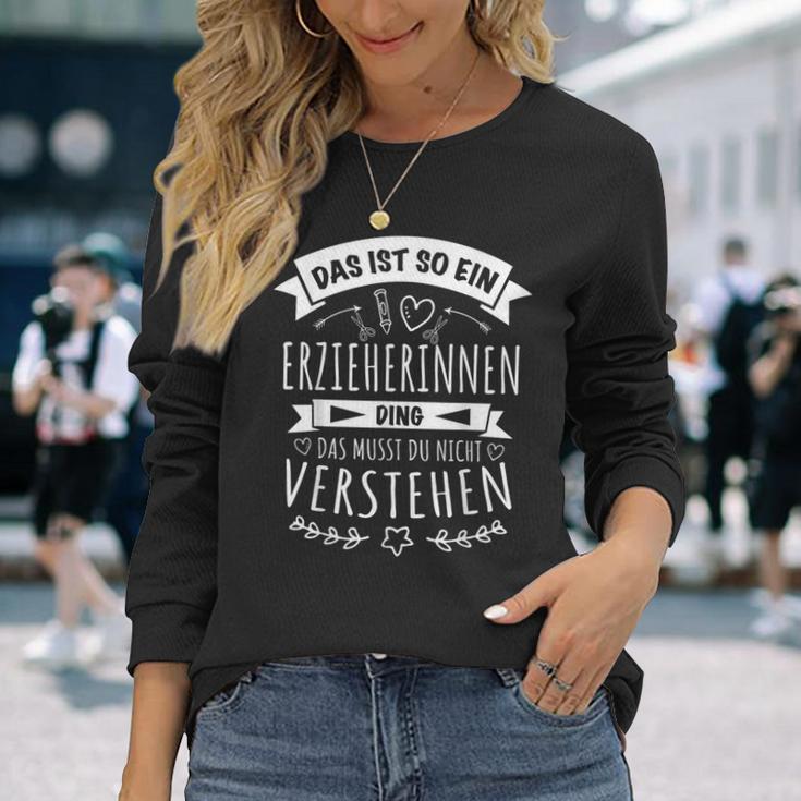 Das Ist So Ein Erzieher Ding Langarmshirts Geschenke für Sie