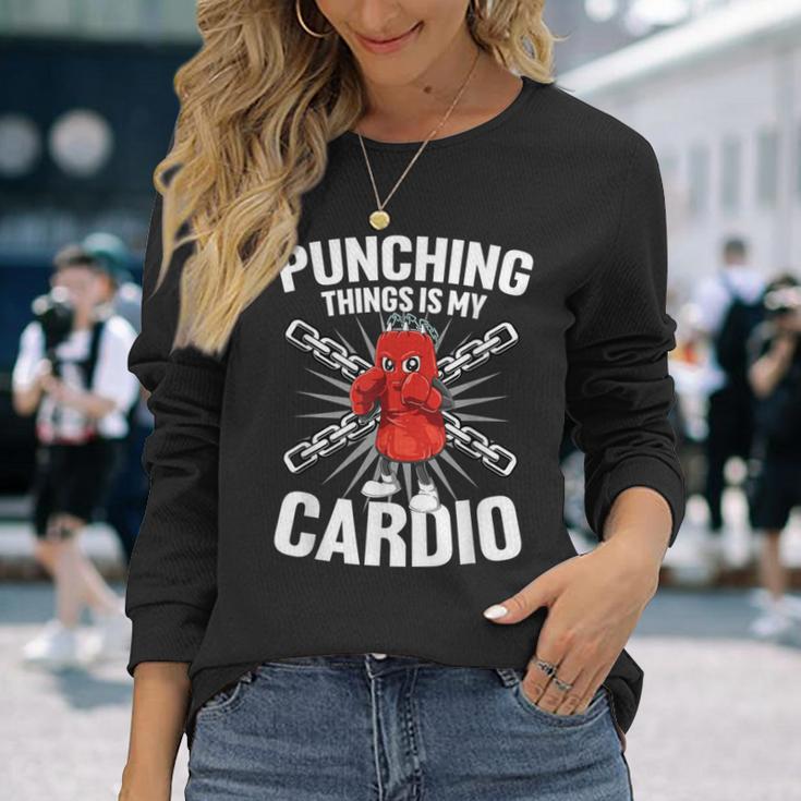 Dinge Zu Schlachtist Mein Cardio Langarmshirts Geschenke für Sie