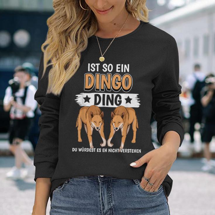 Dingos Ist So Ein Dingo Langarmshirts Geschenke für Sie