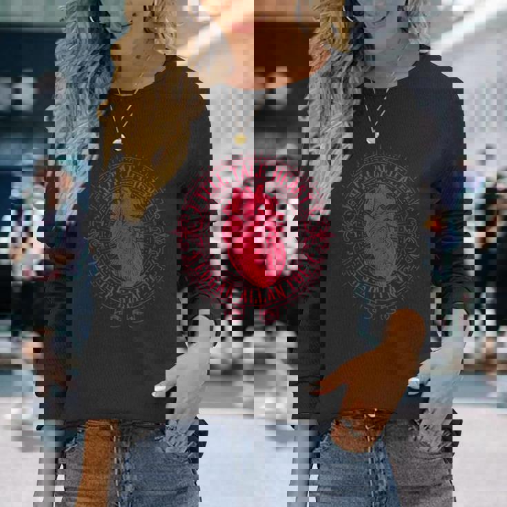 Edgar Allan Poe Tell-Tale Heart Littéraire T-shirt à manches longues Cadeaux pour elle