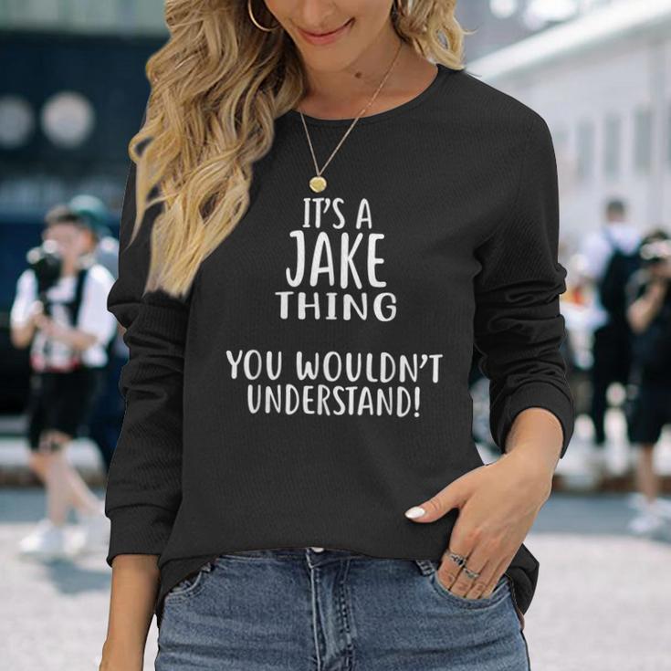 Es Ist Ein Jake-Ding Das Würdest Du Nichterstehen Langarmshirts Geschenke für Sie