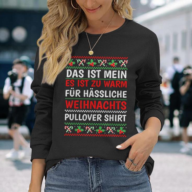 Es Ist Zu Warm Für Hässliche Weihnachtss Langarmshirts Geschenke für Sie