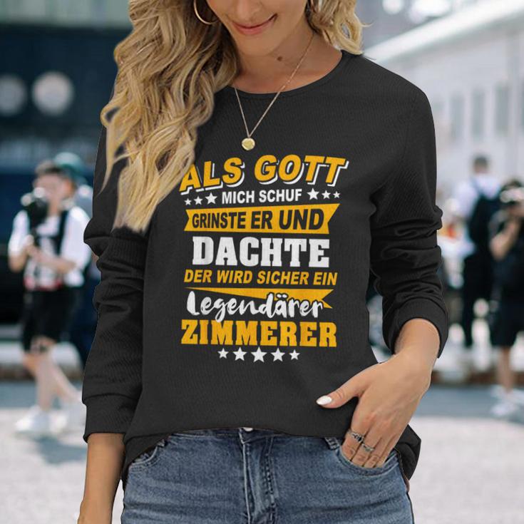 Quote Zimmererer Langarmshirts Geschenke für Sie