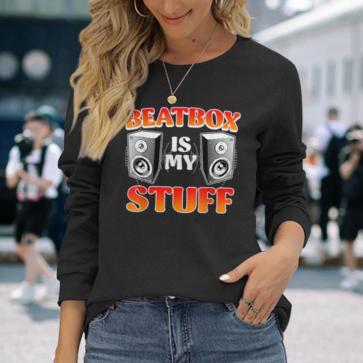 Hiphop Beatbox Is My Ding Singing Langarmshirts Geschenke für Sie