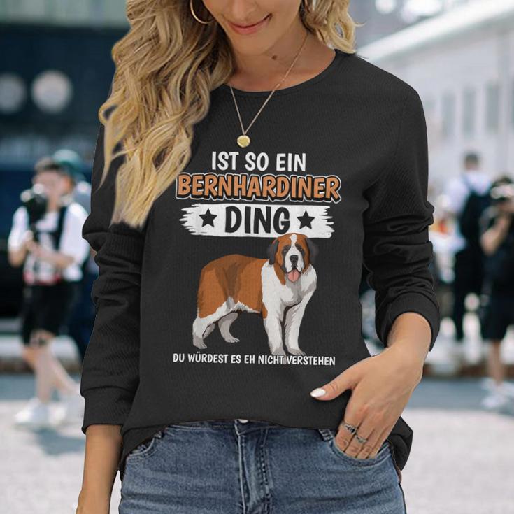 Hundehalter Ist So Ein Bernhardiner Ding Bernhardiner Langarmshirts Geschenke für Sie