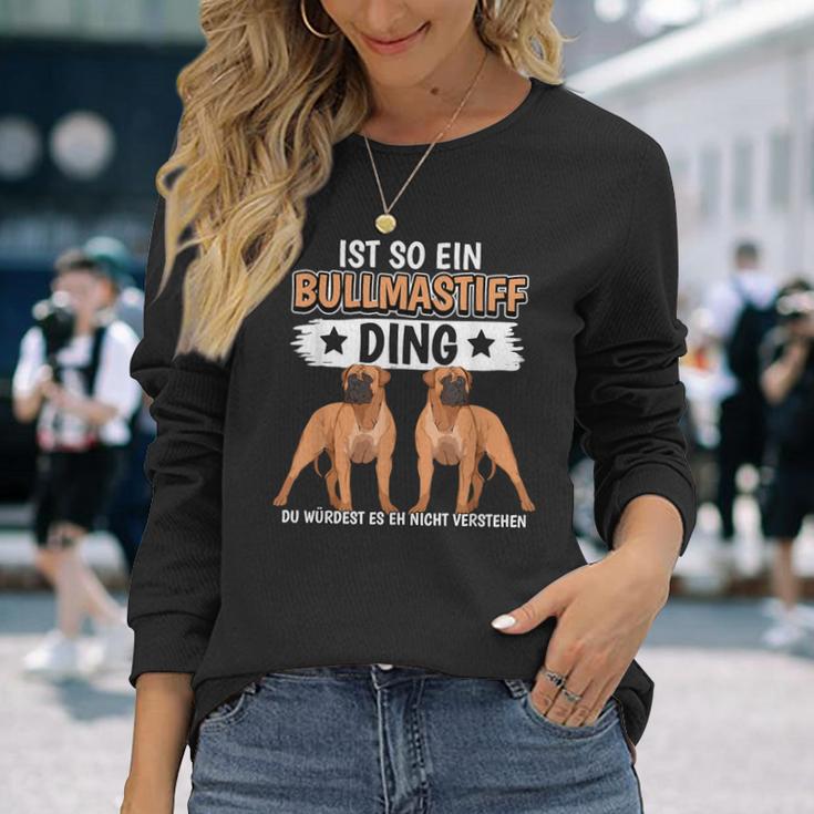 Hundehalter Sachen Ist So Ein Bullmastiff Ding Bullmastiff Langarmshirts Geschenke für Sie