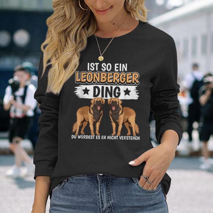 Hundehalter Sachen Ist So Ein Leonberger Ding Leonberger Langarmshirts Geschenke für Sie