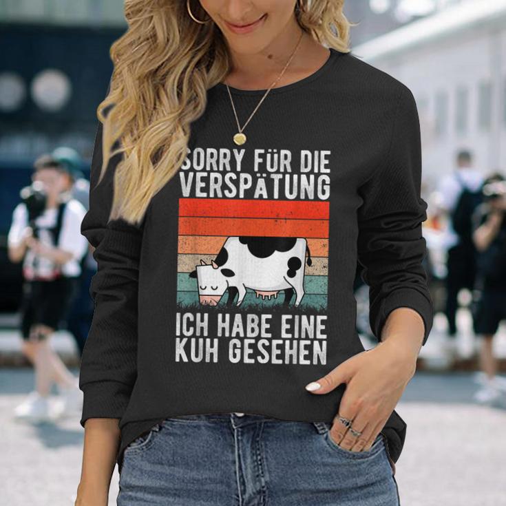 Ich Habe Eine Kuh Seen Langarmshirts Geschenke für Sie