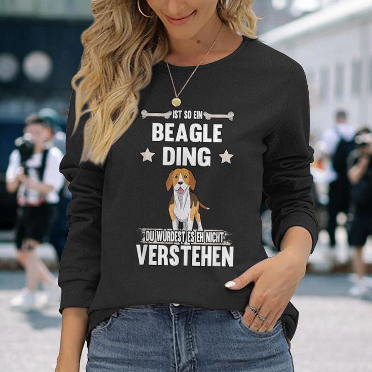 Ist So Ein Beagle Ding Hund Saying Langarmshirts Geschenke für Sie