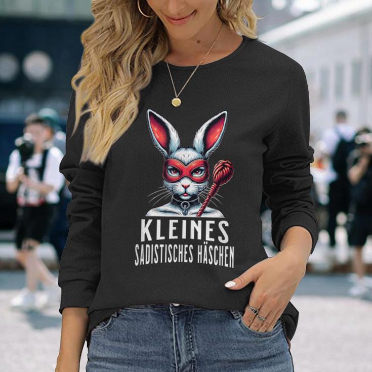 Kleines Häschen Lustiges Hobby Motiv Langarmshirts Geschenke für Sie