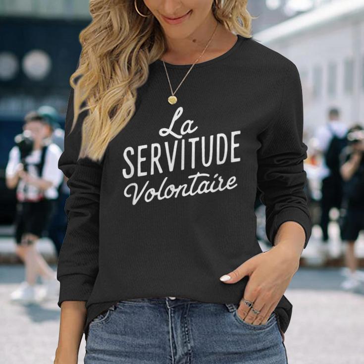 La Servitudeolontaire Langarmshirts Geschenke für Sie