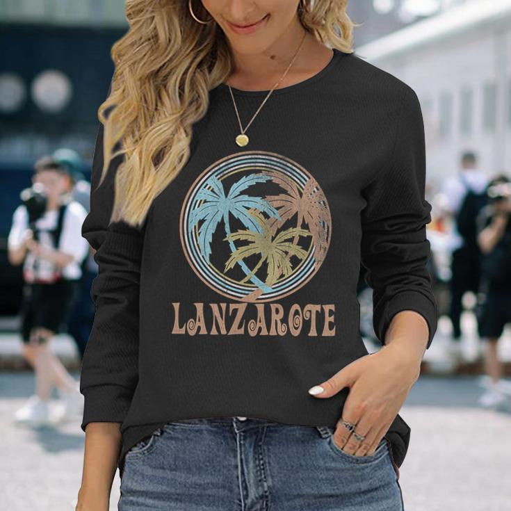 Lanzarote My Island Langarmshirts Geschenke für Sie