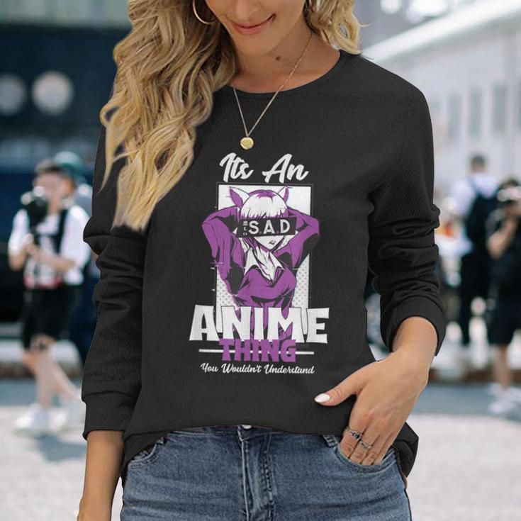 Manga Otaku Liebhaber Ist Ein Anime-Ding Japanisch Kawaii Langarmshirts Geschenke für Sie