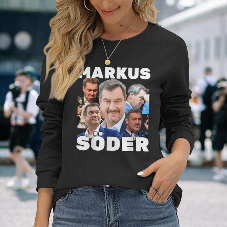 Markus Söder Fan Merch Langarmshirts Geschenke für Sie