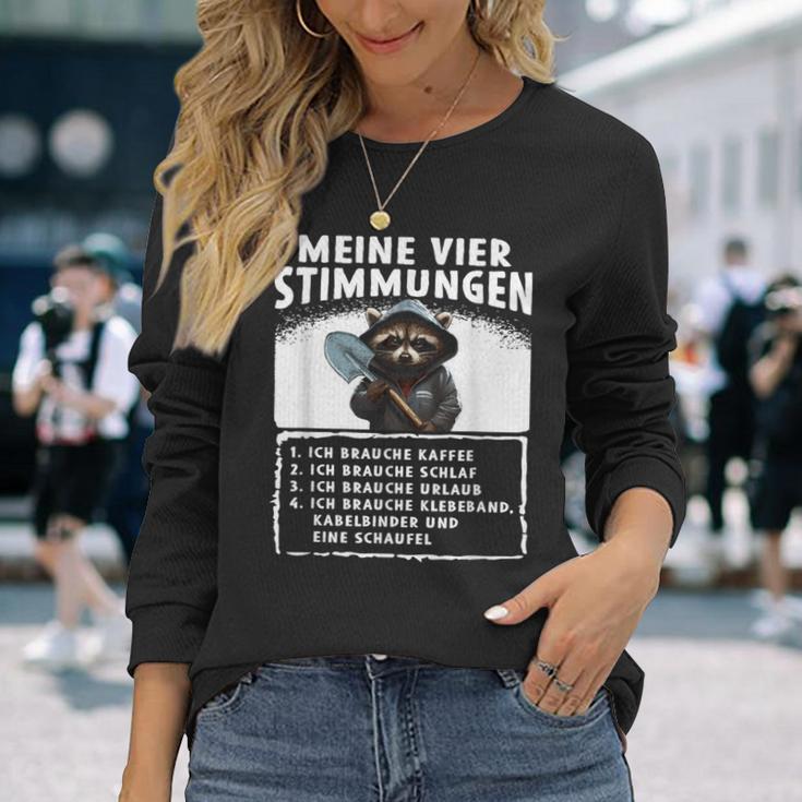 Meineier Stimmung Job Profession Langarmshirts Geschenke für Sie