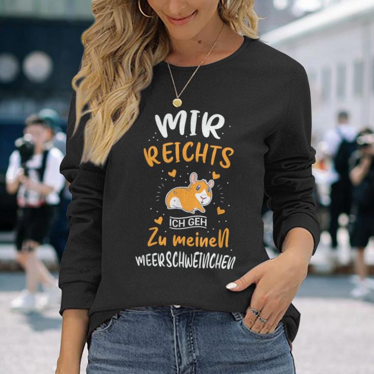 Mir Reichts Ich Geh Zu Meinen Guinea Pig Langarmshirts Geschenke für Sie