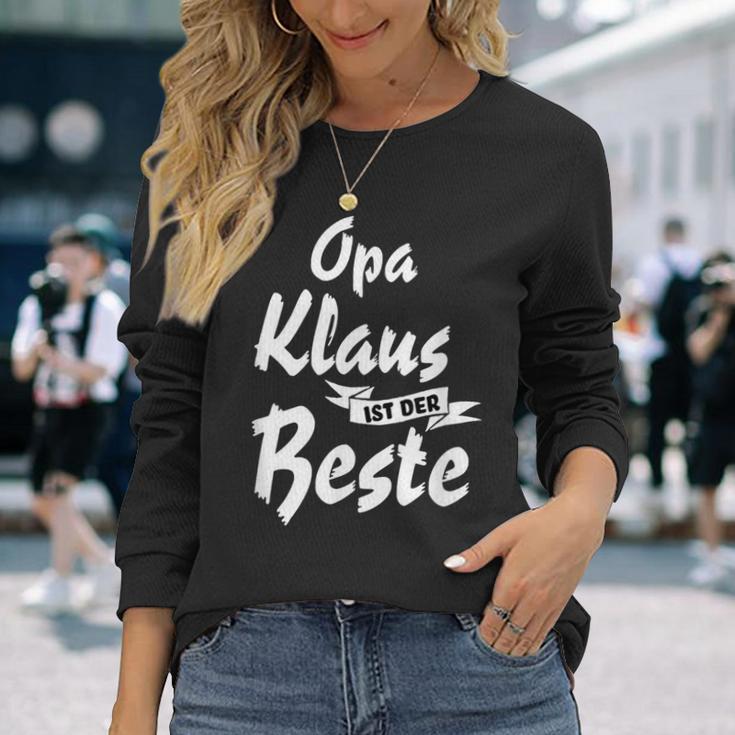 Opa Klaus Ist Der Beste S Langarmshirts Geschenke für Sie