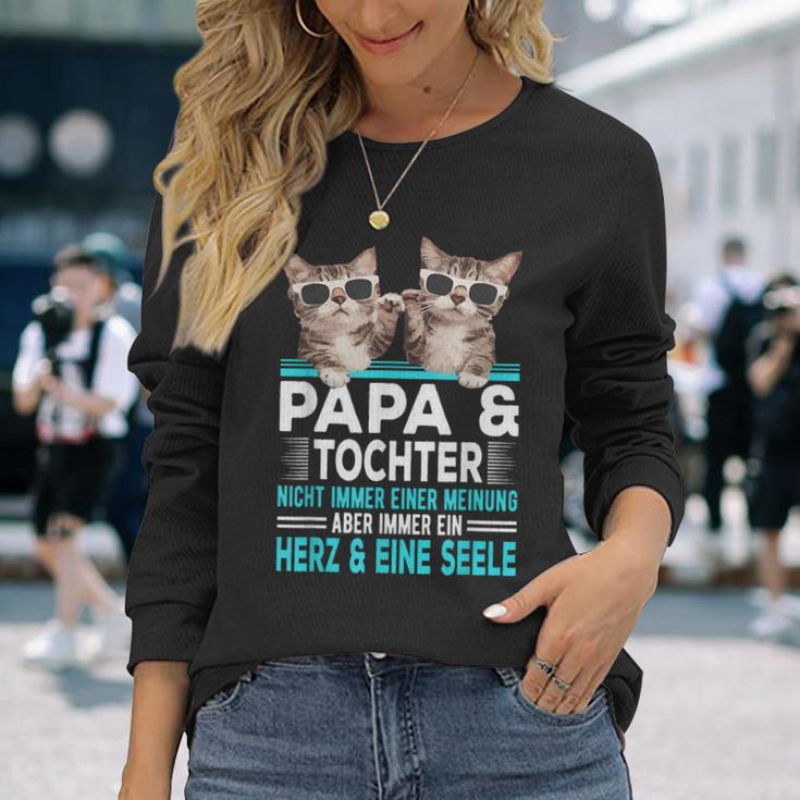 Papa Und Tochter Herz Und Eine Seele Partner Look Langarmshirts Geschenke für Sie