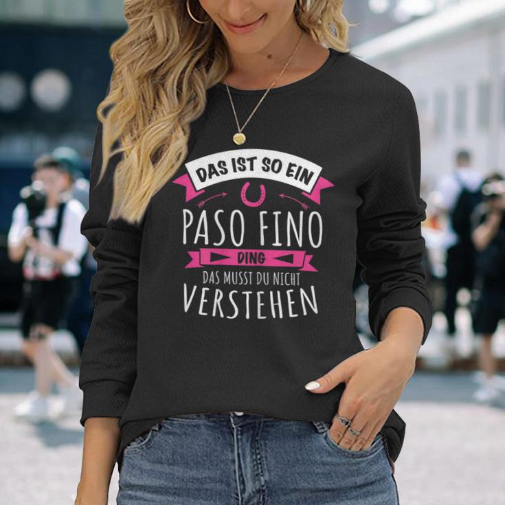 Paso Fino Pferd Pferderasse Das Ist So Ein Paso Fino Ding Langarmshirts Geschenke für Sie