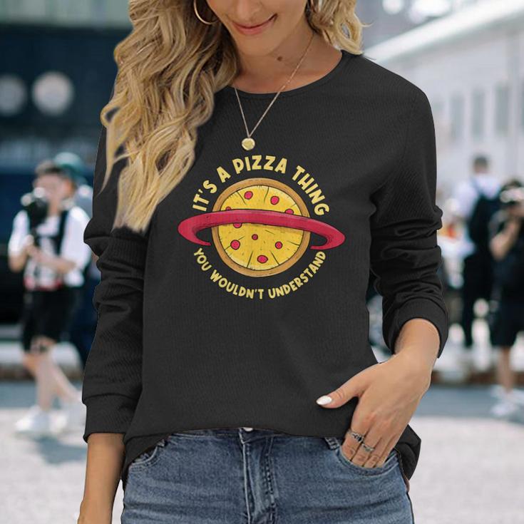 Pizza Is Such A Pizza Ding Pizza Baker Langarmshirts Geschenke für Sie