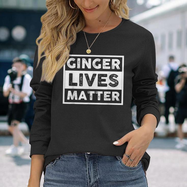 Redhead Ginger Lives Matter Langarmshirts Geschenke für Sie