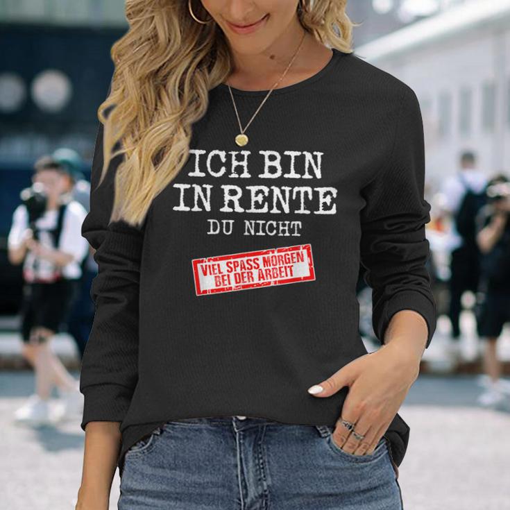 Viel Spaß Beim Arbeit Rente Retirement Pensioner Langarmshirts Geschenke für Sie