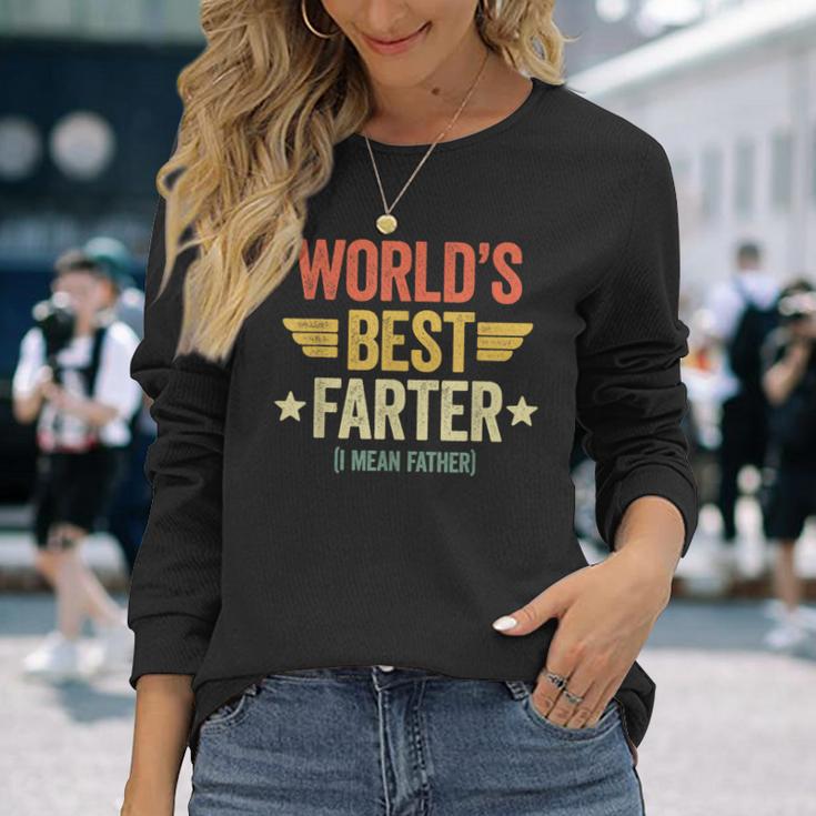 World's Best Farter Langarmshirts Geschenke für Sie