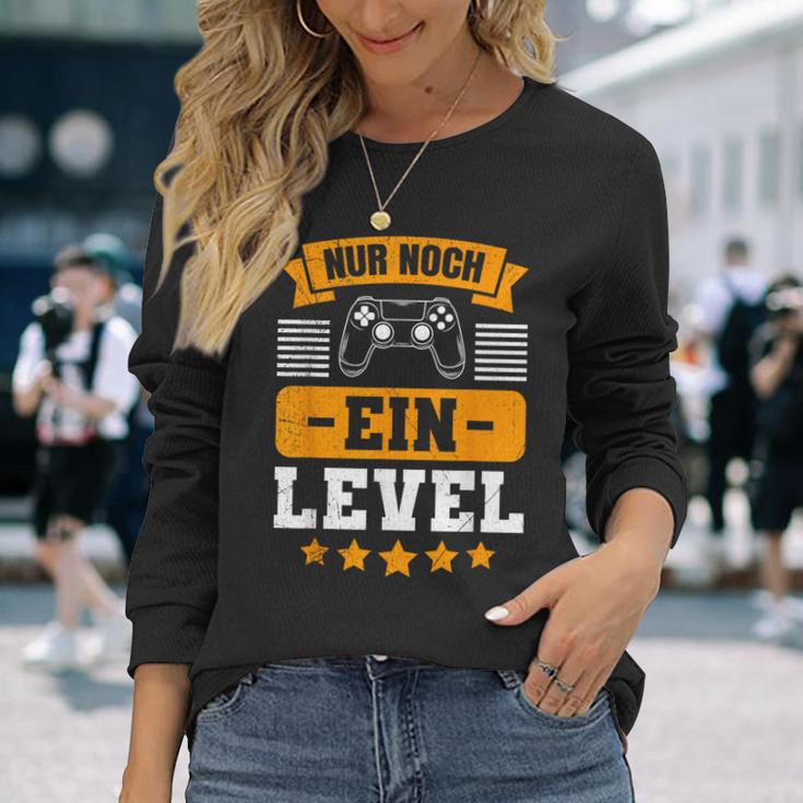 Zocker Nur Noch Ein Level Lustigesideospiel Kinder Langarmshirts Geschenke für Sie