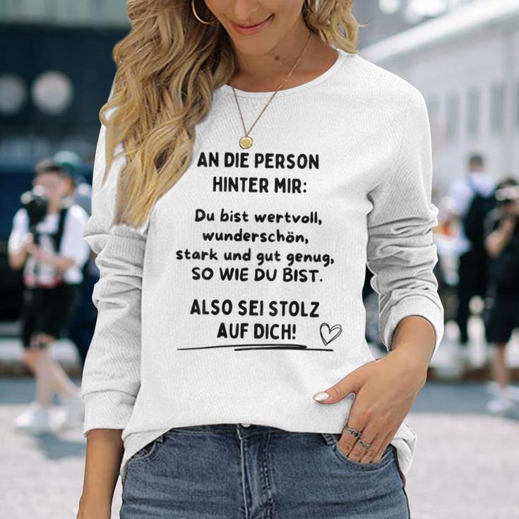 Du Bist Gut Genug Gray Langarmshirts Geschenke für Sie