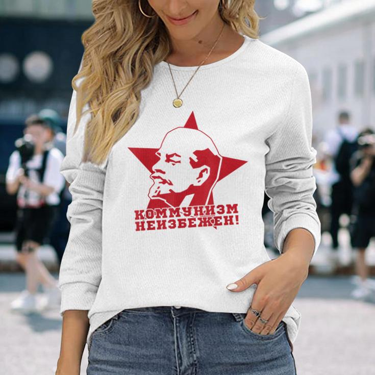 Lenin Marxism Communism Socialism Ussr Langarmshirts Geschenke für Sie