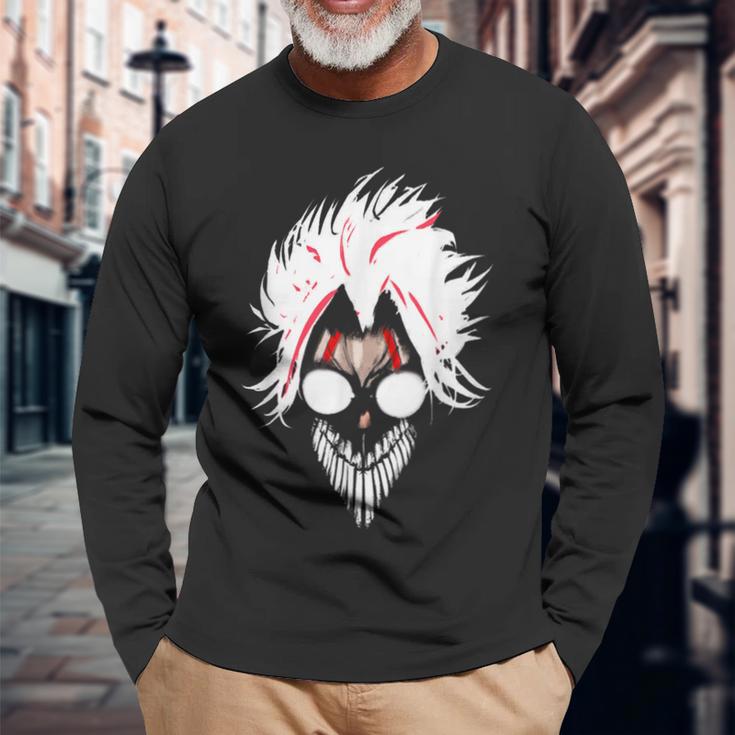 Anime Manga Shonen Character Dandadan Okarun Mask Langarmshirts Geschenke für alte Männer